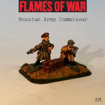 Soviet Commissar (Flames of War) by No Such Agency