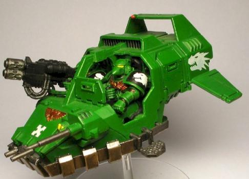 Salamander Landspeeder by requiemau