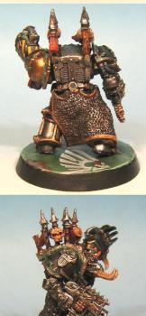 Iron Warrior Terminator by green stuff