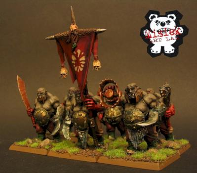 OGRE BULLS regiment by Misiek