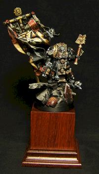 Gold 40k Single Templar Chaplain by tagron