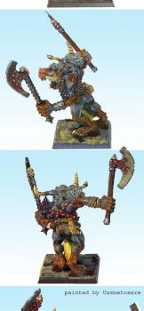 WFB - Beasts of Chaos - Minotaur Lord by uzmnetosere