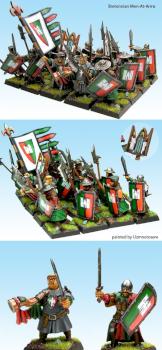 WFB - Bretonnia - Men at Arms by uzmnetosere