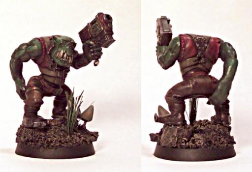 Arse Scratchin Ork by Friar