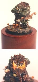 Ork Warboss and Grot, GD Special Mini by rocketandroll