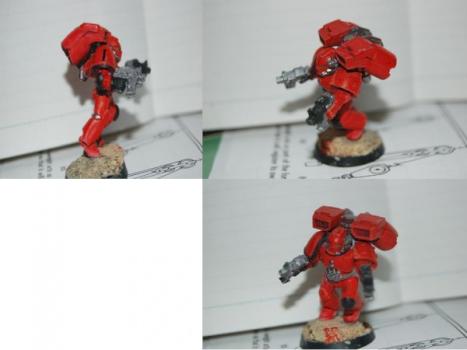 Blood Angel Assault Marine Test by mr.bman