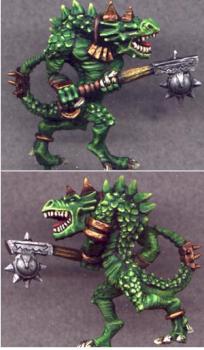 New Lizardmen Kroxigor by Aschul