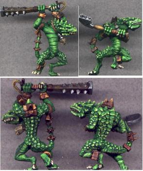 more New Lizardmen Kroxigors by Aschul