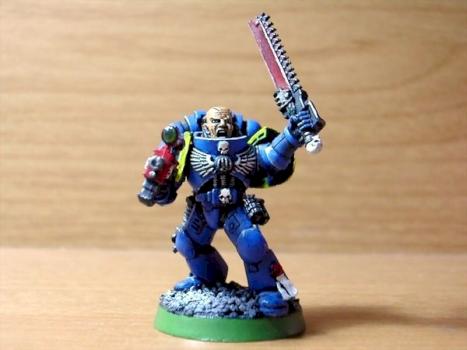 An Ultramarines Sergeant by Mr. Yao