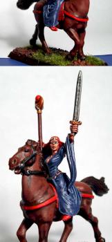 Mounted Bretonnian Sorceress by KatieG