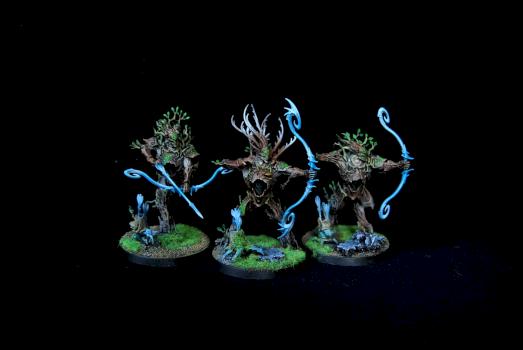 Sylvaneth Kurnoth Hunters with bows by Damik