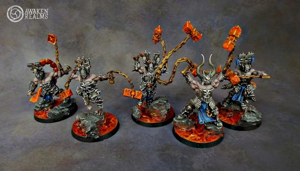 Age of Sigmar Chaos Khorne Wrathmongers by Awaken Realms