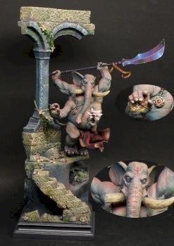 Ganesh by Aradia Miniatures by Pelo