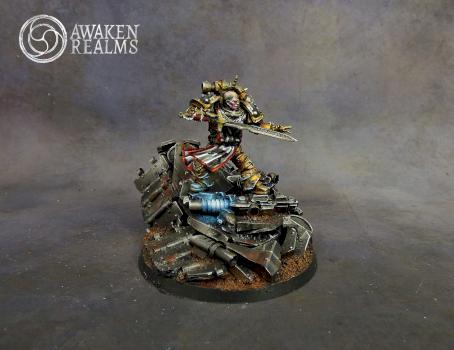 Imperial Fists / Black Templars Emperor's Champion Sigismund by Awaken Realms