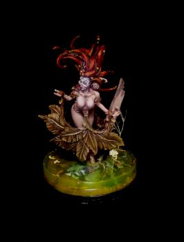 Flower witch kingdom death monster by Pierba