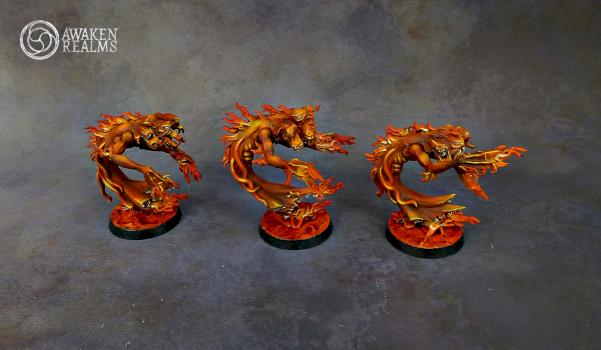 Flamers of Tzeentch by Awaken Realms