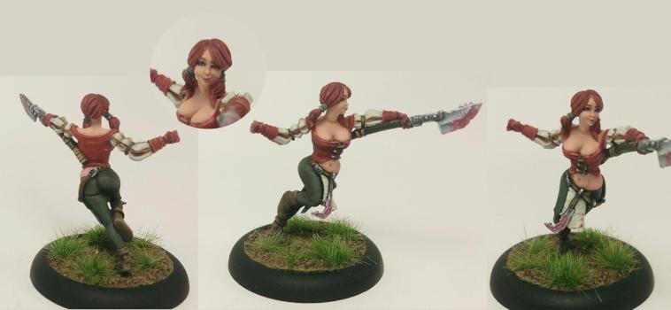 Guild Ball Butchers - Brisket by MiniatureBrushwork