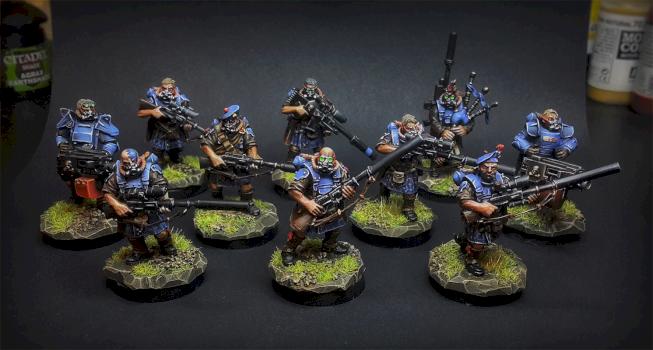 Alternative scouts (Ultramarines) by GHOSTDOGG