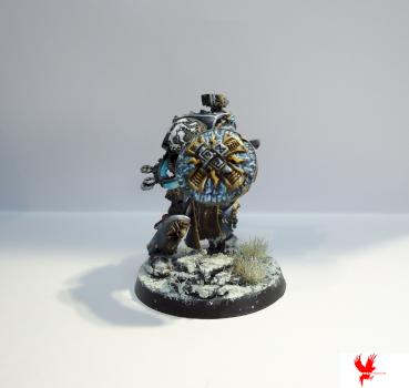 Arjac Rockfist, Space Wolves by RedRavonMinis