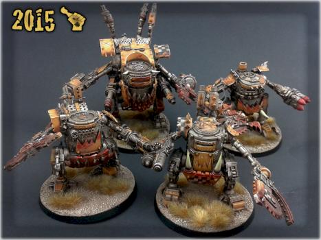 Scar_hand Painting - Deff Dread and Killa Kans by Nazroth by Nazroth