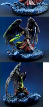 Deva, Angel - Reaper Bones miniature by BigBeefyProductions