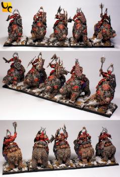 Chaos Knights on War Bears by UnlimitedColours