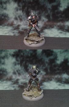 Gastone Crosse Warmachine Mercenary by chaos spawn