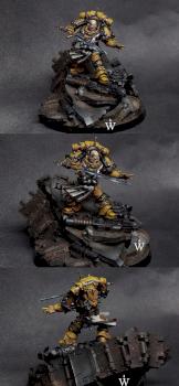 Sigismund 1st Captain of the Imperial Fists by WarmasterPainting