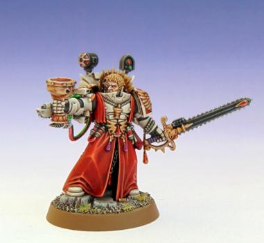 Blood Angels Sanguinary Priest by SuperblyPaintedMiniatures