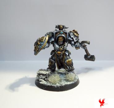 Arjac Rockfist, Space Wolves by RedRavonMinis