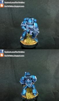 Ultramarine with bolter by HooY