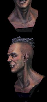 Anonymus bust after Banshee by Bruce Cualquiera