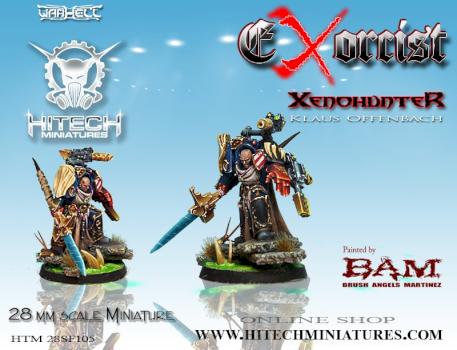 Xenohunter Klaus Offenbach Hitechminiatures by hitechminiatures2