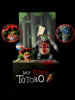 Iron Painter Round 4 - My Teddy Totoro by Wormstrum