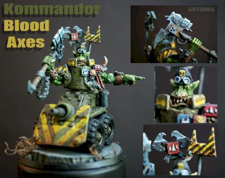 Kommandor Ork Blood-Axes by Gotzork