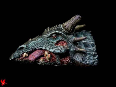 Skyrim diorama - Dovakhiin - Dragonslayer by RedRavonMinis