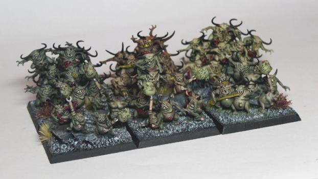 Nurglings 6 bases by Janek