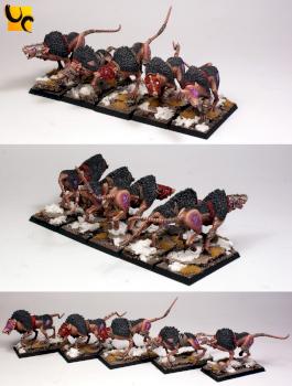 Skaven Wolf Rats by UnlimitedColours