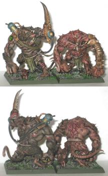 Skaven Rat Ogres by Squiggoth