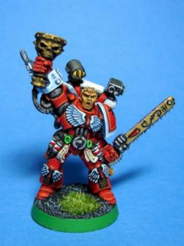 Blood Angels Sanguinary High Priest - Brother Corbulo by Kenndogg