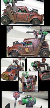 Ork War Buggy "Waaaggbuggy" by kxtrey