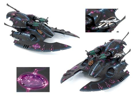 Eldar Night Spinner detailed by Jaume