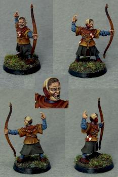 Bretonnian Peasant Bowman 01 by BPI