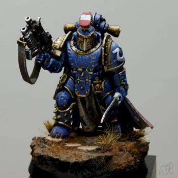 30K Ultramarine Captain by jarhead