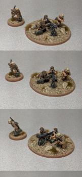 British Eighth Army Vickers Machine Gun Team & Crew by gowestover