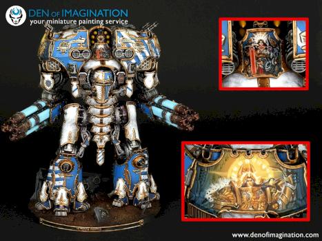 Warmaster Heavy Battle Titan! Epic scale. by DEN of IMAGINATION