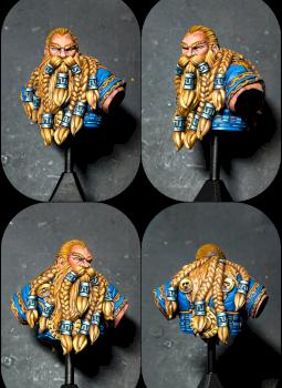 Petri Dwarf bust 54mm by Pierba