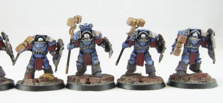 Ultramarine Cataphractii terminators by PaintMyBits