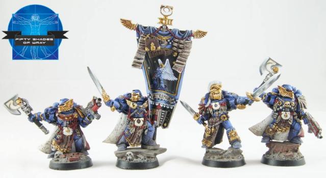 Ultramarines Honour guard by PaintMyBits