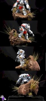 White Scars Terminator by jabbayoda